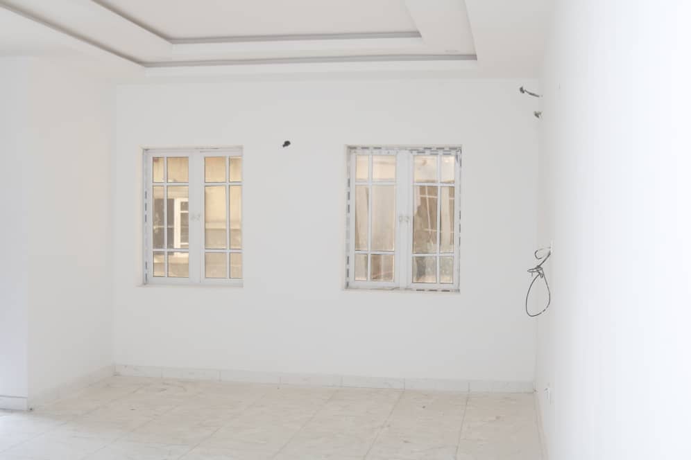4-bedroom terrace duplex with luxury finishes, family lounge, and BQ in Guzape, Abuja